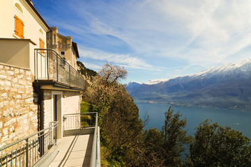 Obraz premium Kirche Madonna di Montecastello am Gardasee