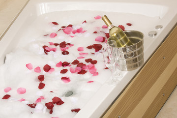 A relaxing bath