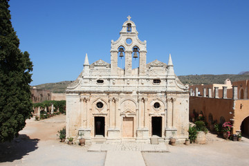 Obraz premium Grèce - Arkadia Monastry en Crète