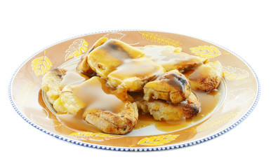 Thai style desert,Made from banana
