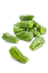 fresh green bell pepper