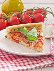 Quiche aus Tomaten