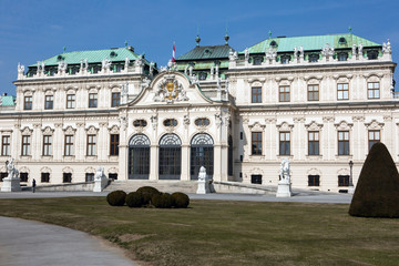 Obraz premium Belvedere Palace