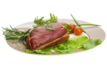 Smoked beef
