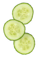 Fresh Cucumber Slices