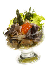 cocktail of seafood