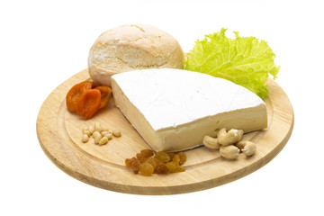 piece of Brie cheese