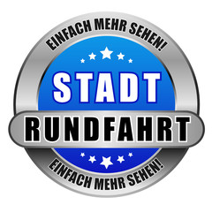 5 Star Button blau STADTRUNDFAHRT EMS EMS