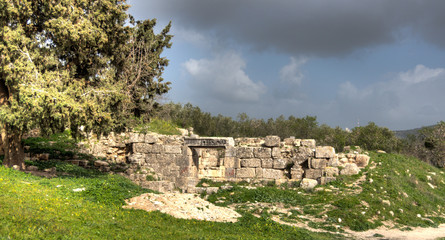 Sebastia archeology ancient ruins