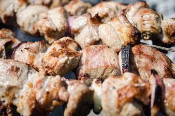 Grilled meat