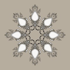 Ornate vintage background © dedron