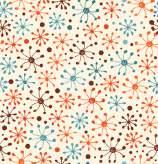 Decorative cute hand drawn background