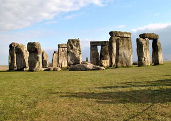 The wonder of the world - Stonehenge. Time of day without people