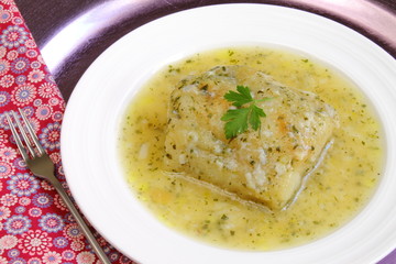 Bacalao en salsa