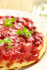 Strawberry Upside Down Cake