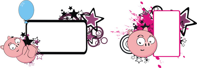 pig funny baby cartoon copyspace1