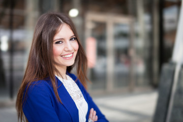 Obraz premium Businesswoman portrait