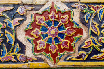 Texture of old tile