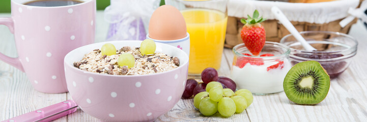 kleines frühstück