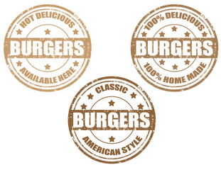 Burgers-stamps