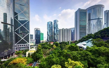 Abwaschbare Fototapete Hong Kong Hongkong-Park