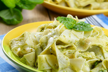 Pasta pesto