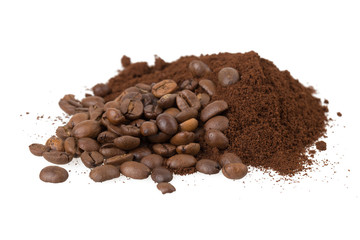 ground coffee and grain