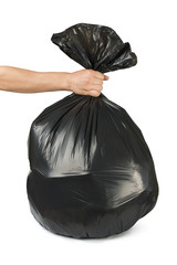 Black bag of rubbish