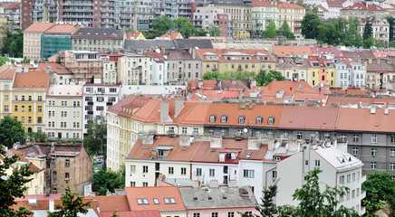 Houses in Prague