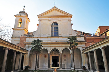 Naklejka premium Roma, Basilica di san Clemente