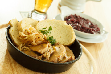pork with beer