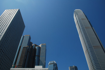 Naklejka premium Hong Kong