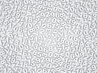 Background of numbers.
