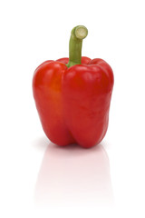 Red bell pepper (Clipping path included)
