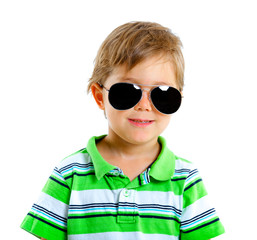 Boy in the sunglasses