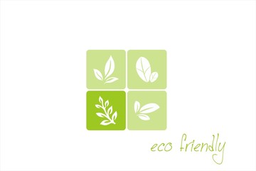 leaves, icons , nature, Eco friendly business logo