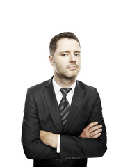 businessman standing