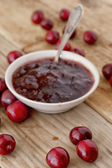 Fresh cherry from a garden