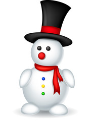 snowman cartoon