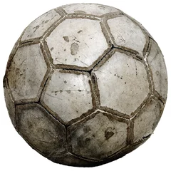 Foto auf Acrylglas Ballsport Vintage soccer ball