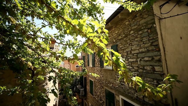 Dorf in Italien - Limone - Gardasee