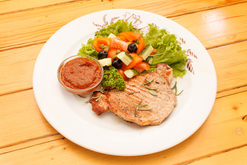 chicken with vegetables