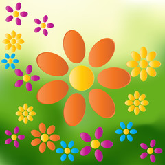 abstract floral background