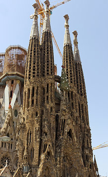 facade La Sagrada Familia