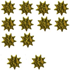 ABC Abess Stern 3D Schriften Teil 2