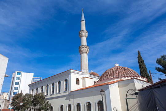 Minaret of Muslim mosque