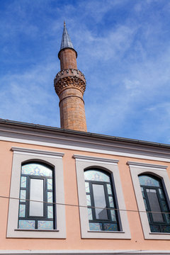 Minaret of Muslim mosque