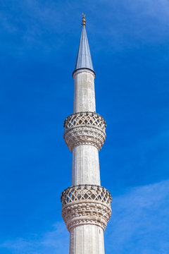 Minaret of Muslim mosque
