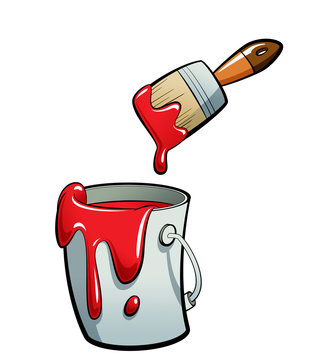 Paint Cans Cartoon Images – Browse 18,977 Stock Photos, Vectors, and Video  | Adobe Stock