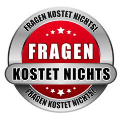 5 Star Button rot FRAGEN KOSTET NICHTS